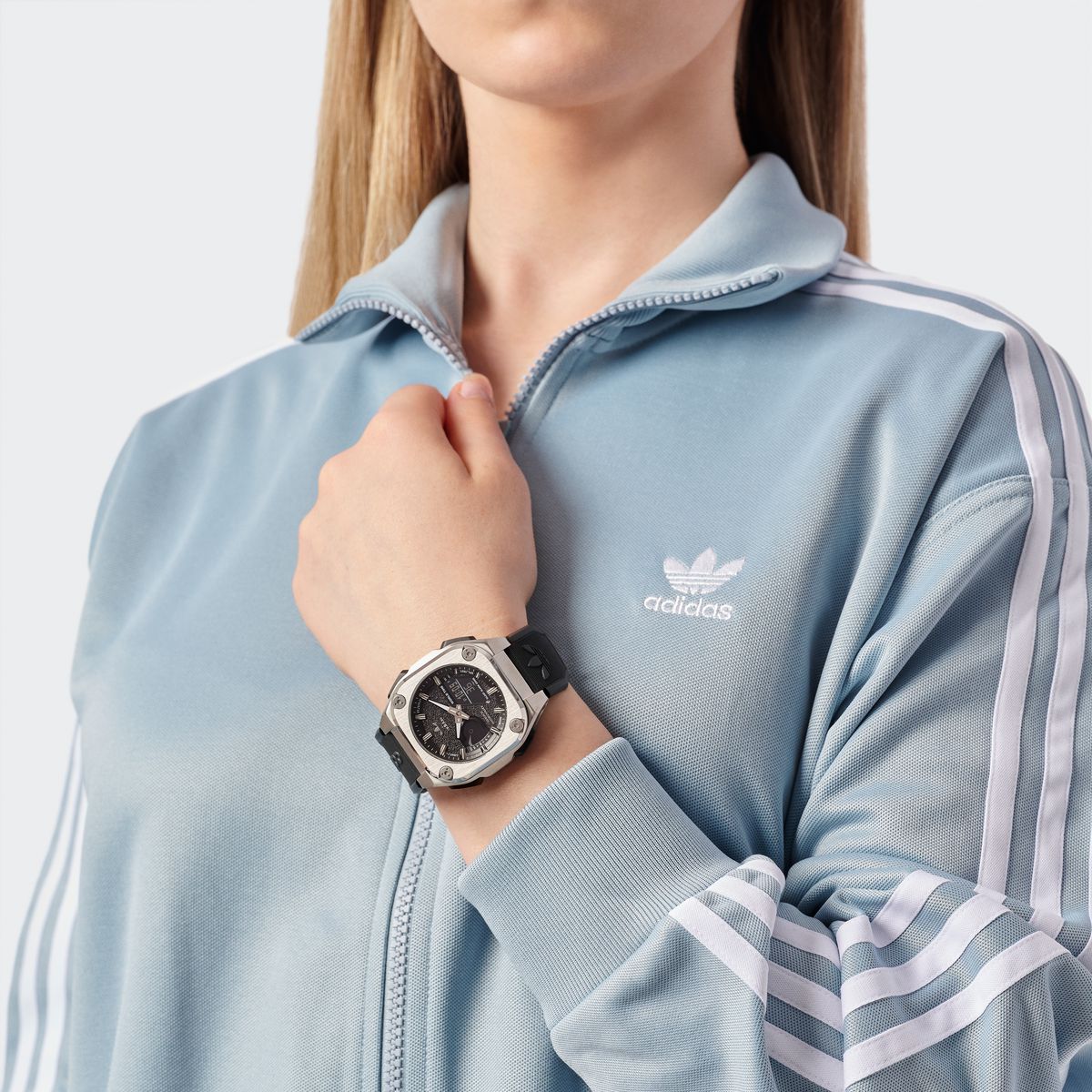 Adidas Originals Black Dial Unisex Ani Digi Watch AOFH23575
