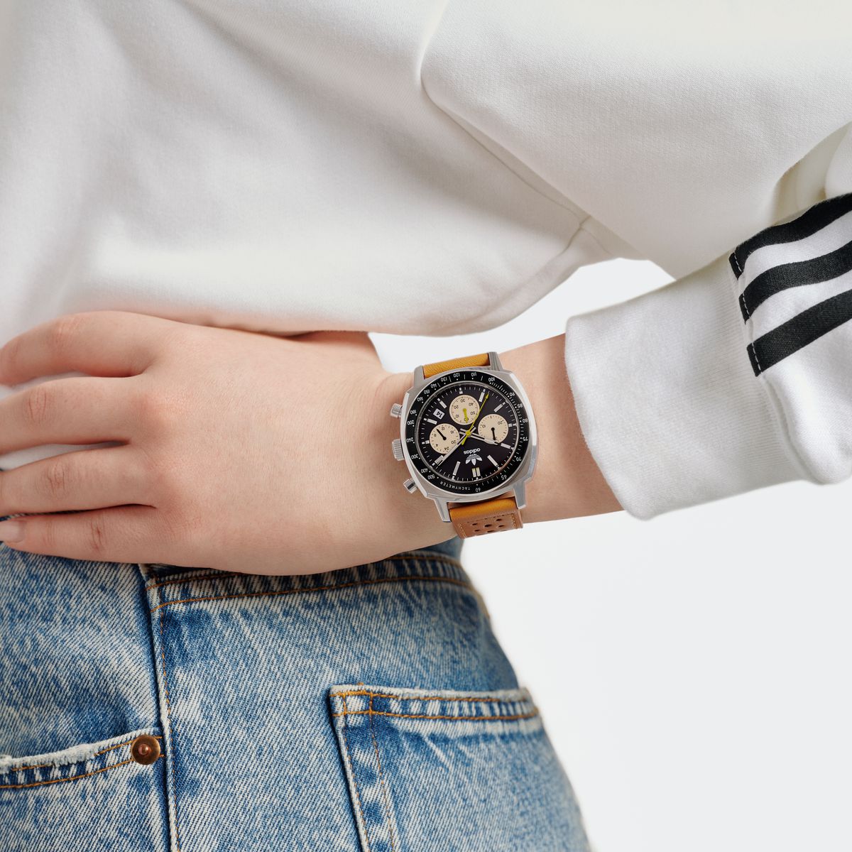 Adidas Originals Black Dial Unisex Analog Watch AOFH23576
