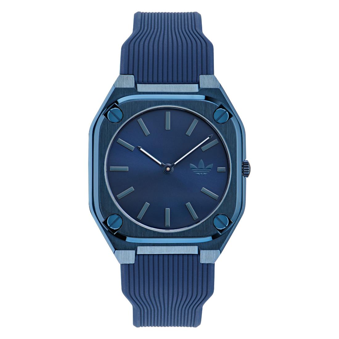 Adidas Originals City Tech Thin Unisex Blue 39 mm Dial Analog Watch AOFH24001