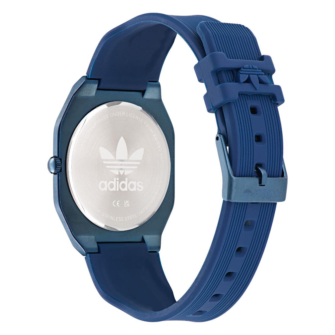 Adidas Originals City Tech Thin Unisex Blue 39 mm Dial Analog Watch - AOFH24001