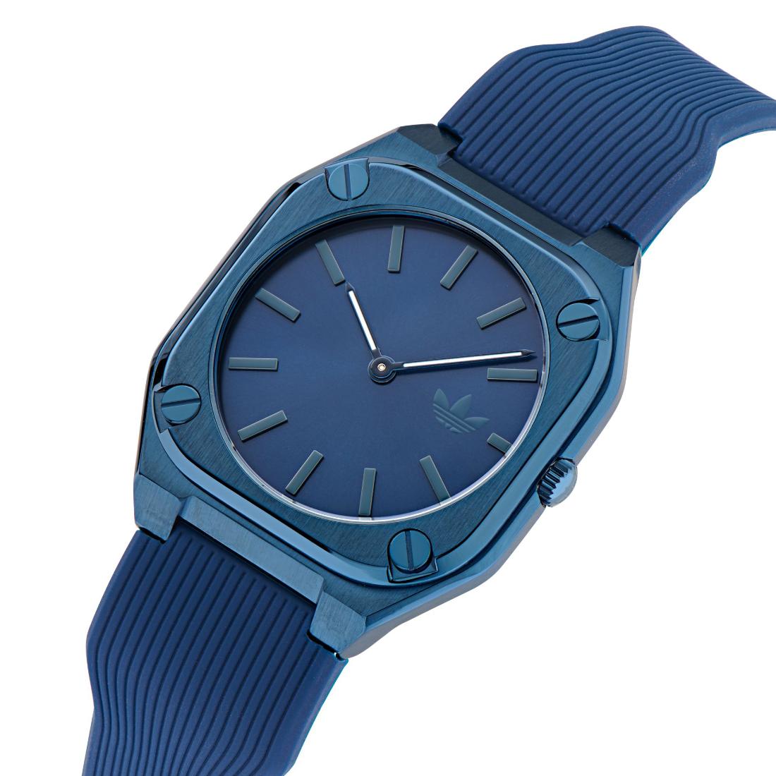 Adidas Originals City Tech Thin Unisex Blue 39 mm Dial Analog Watch - AOFH24001