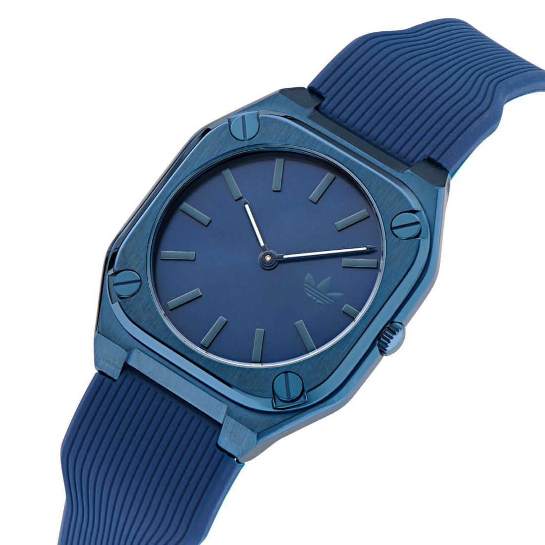 Adidas Originals City Tech Thin Unisex Blue 39 mm Dial Analog Watch AOFH24001