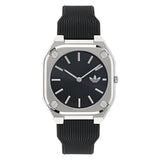 Adidas Originals City Tech Thin Unisex Black 39 mm Dial Analog Watch AOFH24002