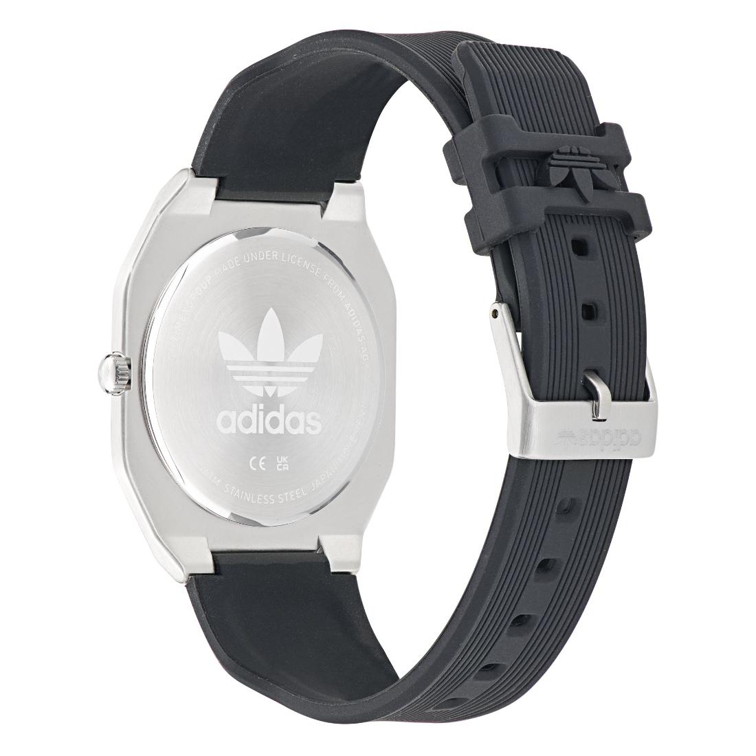 Adidas Originals City Tech Thin Unisex Black 39 mm Dial Analog Watch - AOFH24002