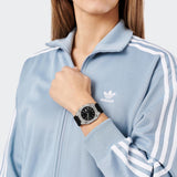 Adidas Originals City Tech Thin Unisex Black 39 mm Dial Analog Watch AOFH24002
