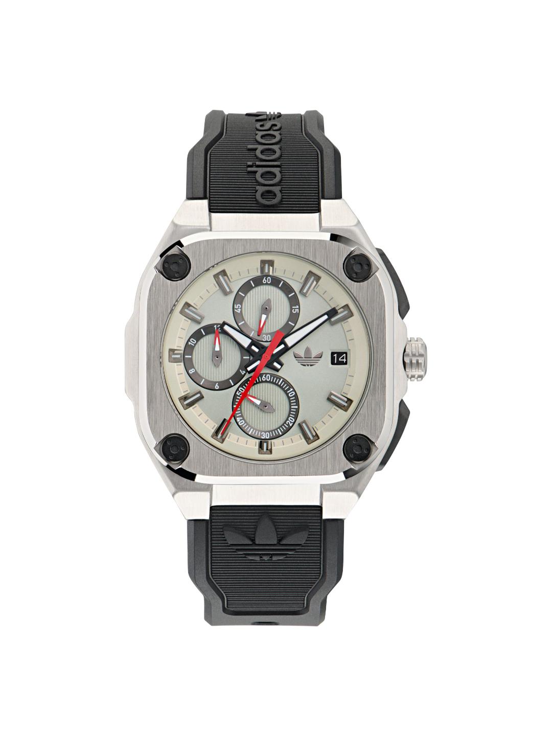 Adidas Originals AO Fashion 45 mm Silver Tone Dial Unisex Analog Watch AOFH24017