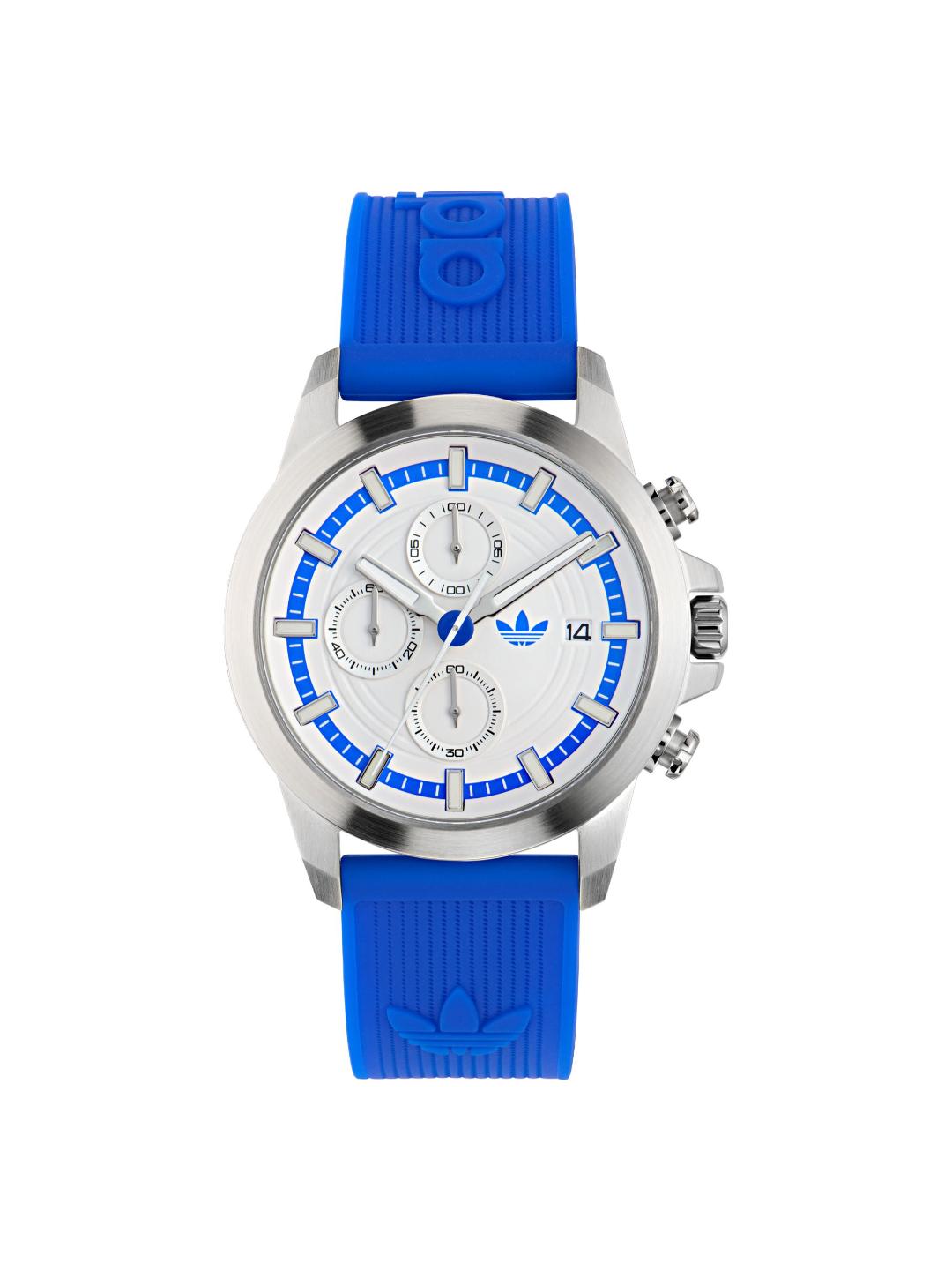 Adidas Originals AO Fashion 43 mm White Dial Unisex Chrono Watch AOFH24520