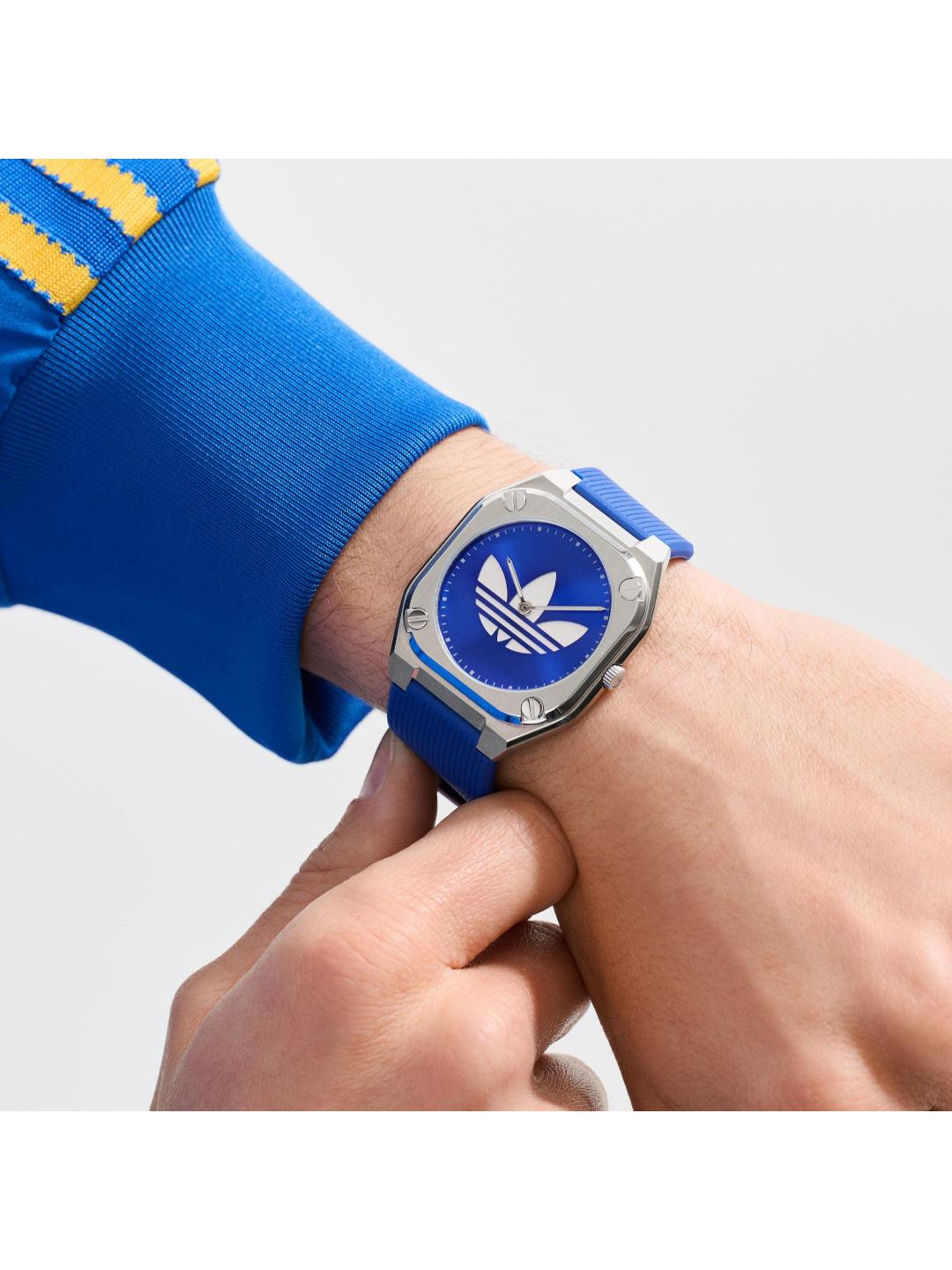 Adidas Originals AO Fashion 39 mm Blue Dial Unisex Analog Watch AOFH25009