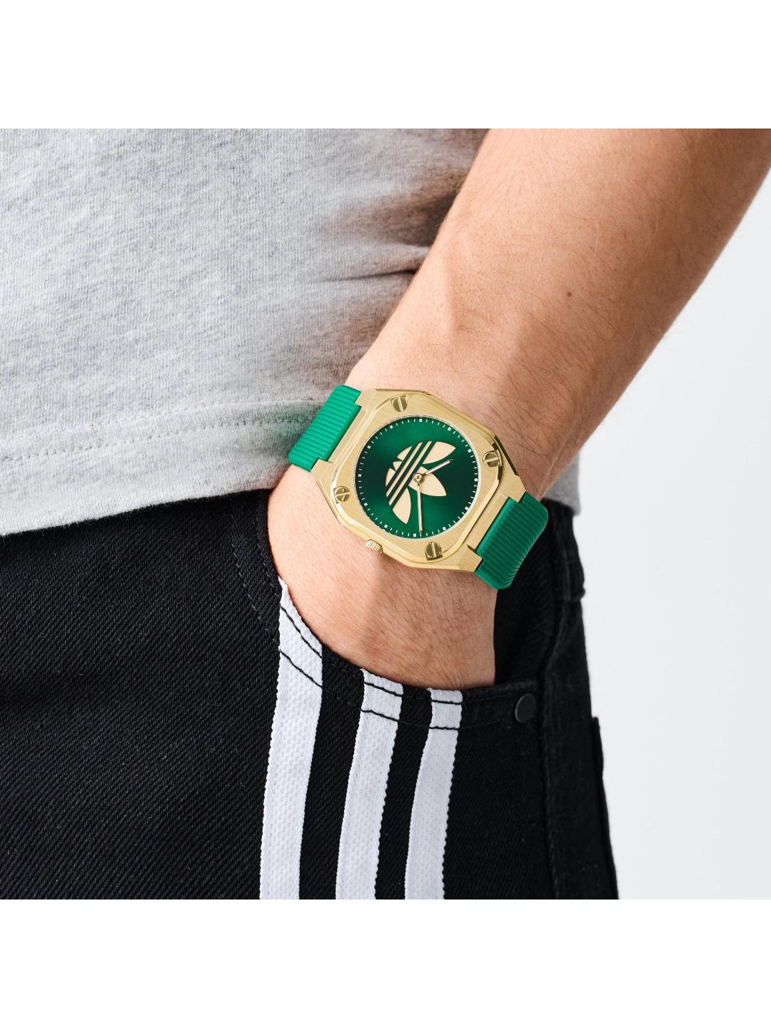 Adidas Originals AO Fashion 39 mm Green Dial Unisex Analog Watch AOFH25011