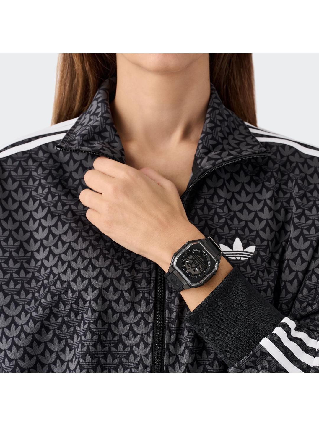 Adidas Originals AO Fashion Unisex 45 mm Grey Dial Analog Watch AOFH26015