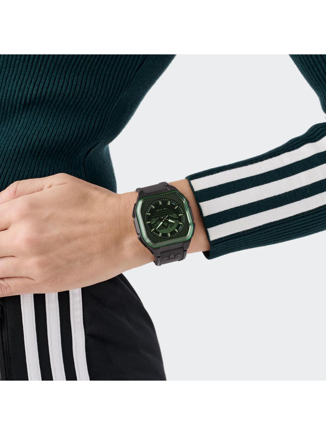 Adidas Originals AO Street Unisex 45 mm Grey Dial Analog Watch AOFH26018