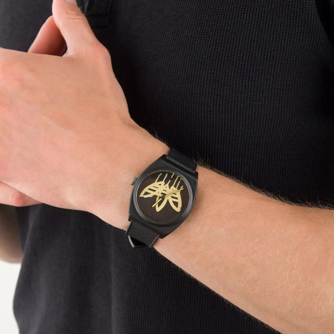 Adidas Originals Black Dial Unisex Watch AOST22038