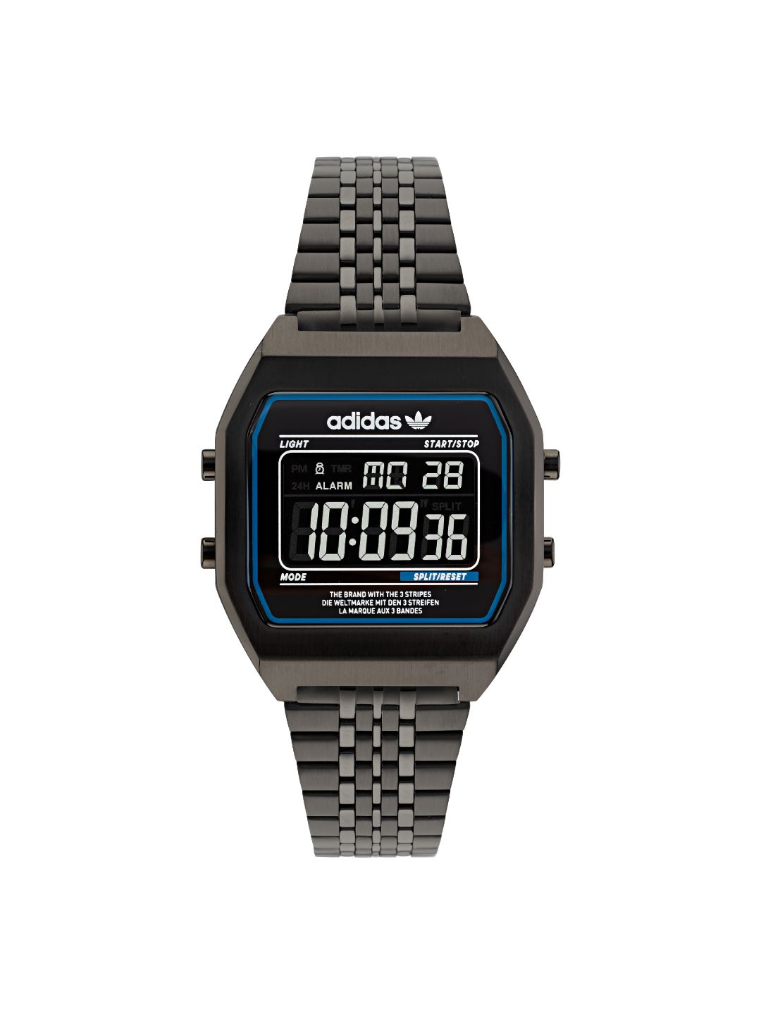 Adidas Originals Black Dial Unisex Watch AOST22073