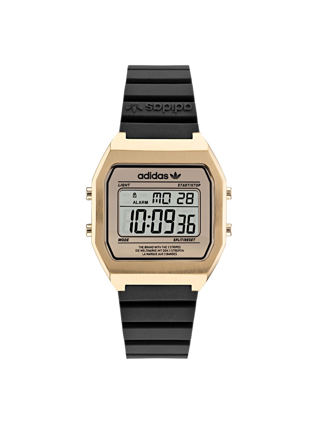 Adidas Originals Gold Dial Unisex Watch - AOST22075