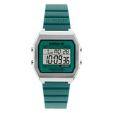 Adidas Originals Digital Two Unisex Grey 36 mm Dial Digital Watch AOST22076