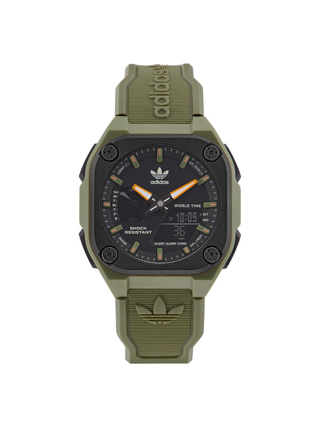 Adidas Originals Black Dial Unisex Watch AOST22547