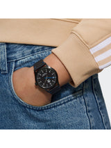 Adidas Originals Black Dial Unisex Watch AOST23046