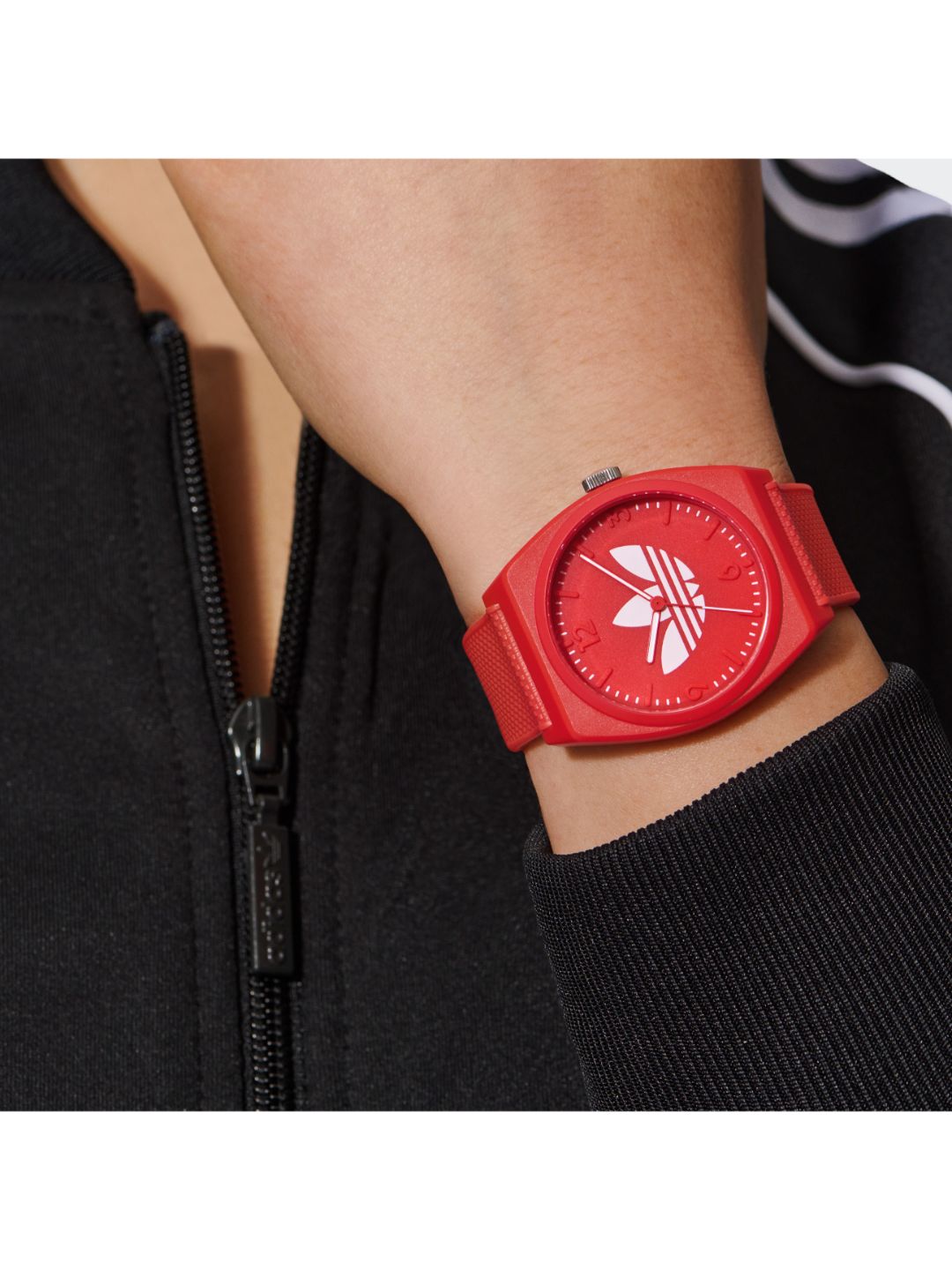 Adidas Originals Red Dial Unisex Watch AOST23051