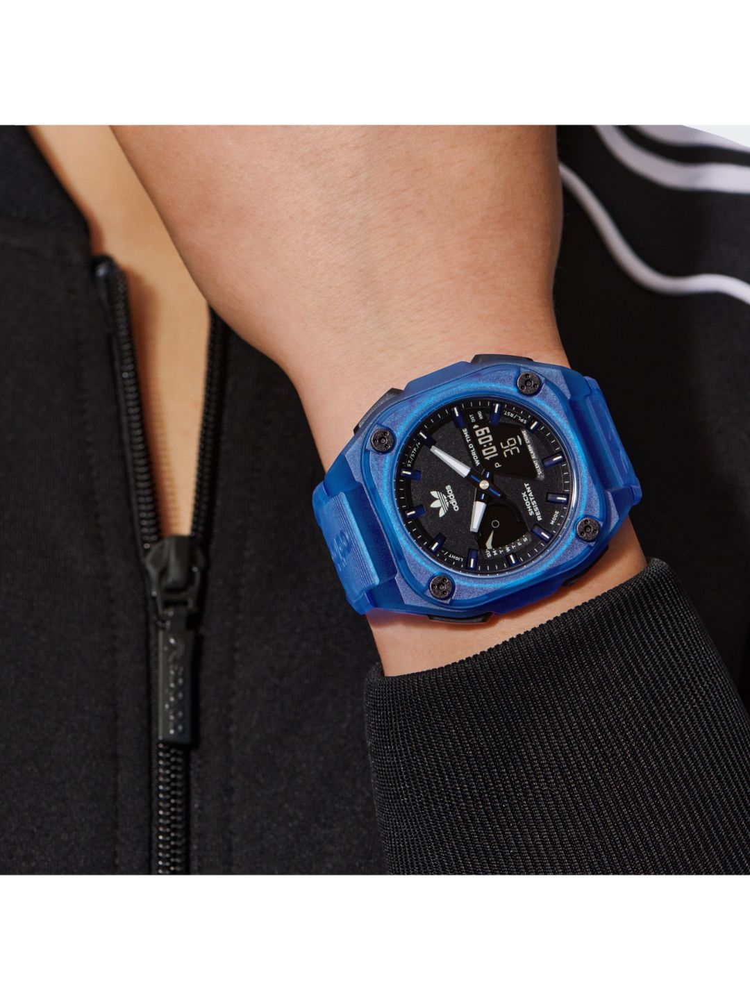 Adidas Originals Black Dial Unisex Watch - AOST23058