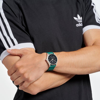 Adidas Originals Black Dial Unisex Analog Watch - AOST23543