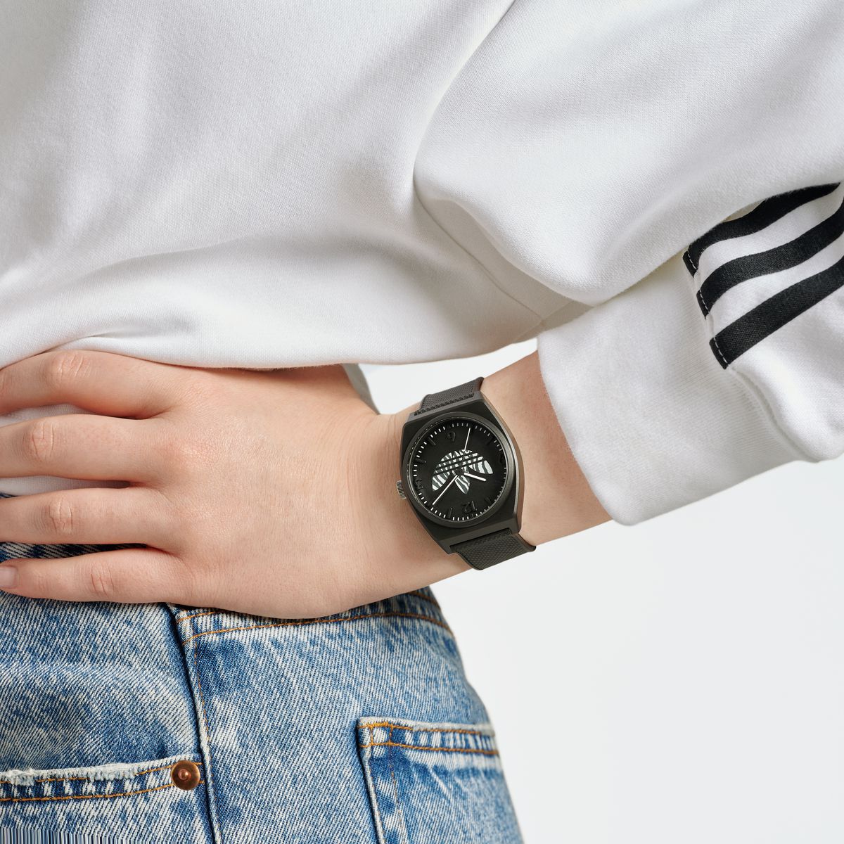 Adidas Originals Black Dial Unisex Analog Watch AOST23551