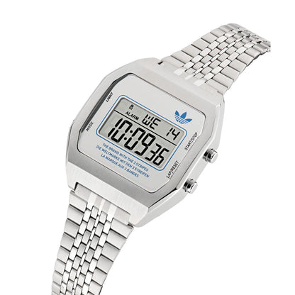 Adidas Originals Digital Two Unisex Grey 36 mm Dial Digital Watch - AOST23554