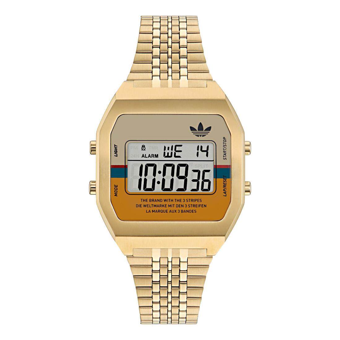 Adidas Originals Digital Two Unisex Multicolor 36 mm Dial Digital Watch AOST23555