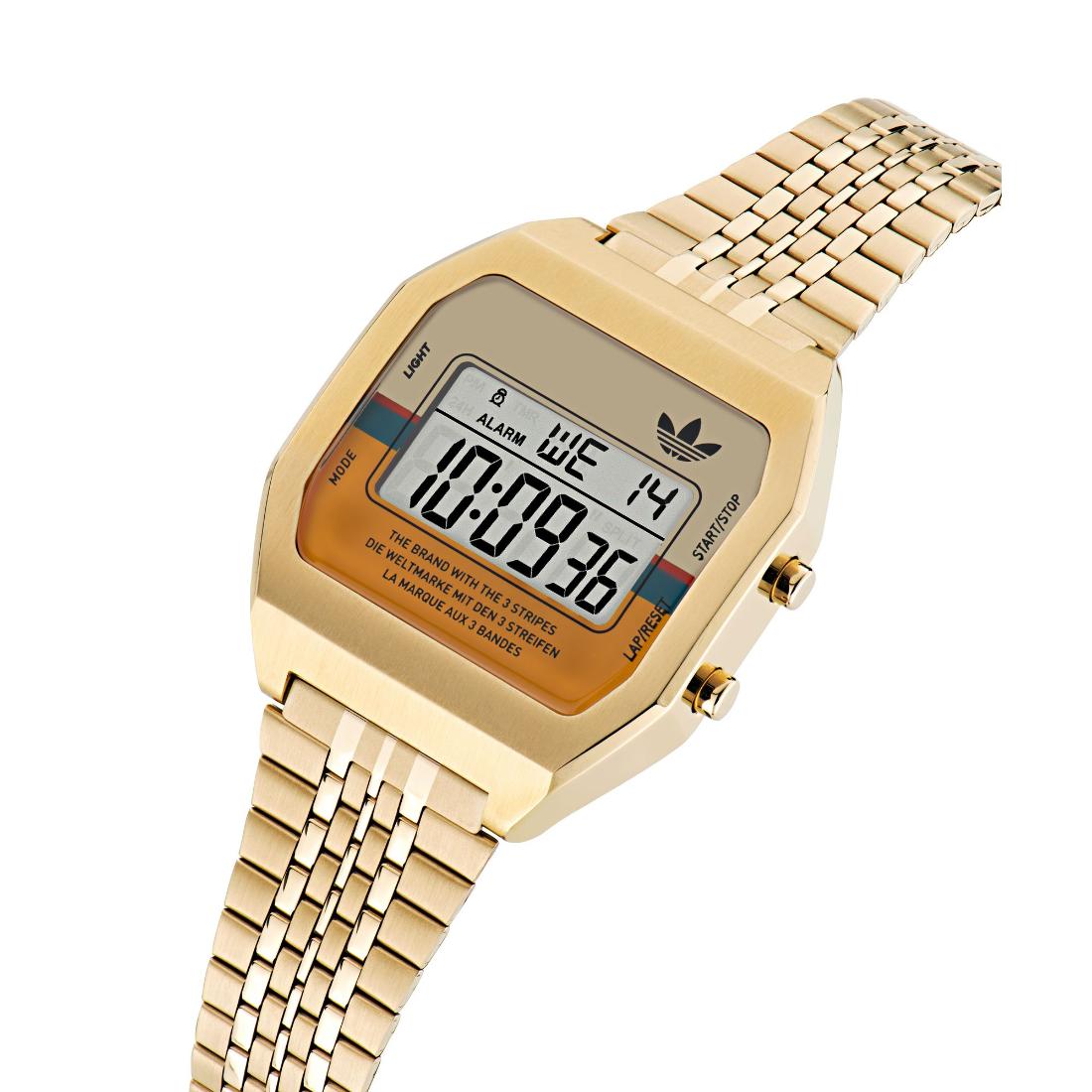 Adidas Originals Digital Two Unisex Multicolor 36 mm Dial Digital Watch AOST23555