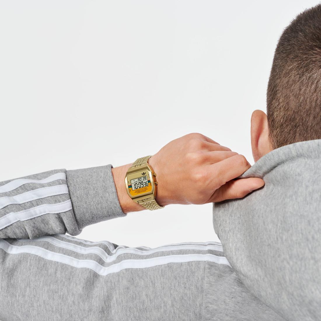 Adidas Originals Digital Two Unisex Multicolor 36 mm Dial Digital Watch AOST23555
