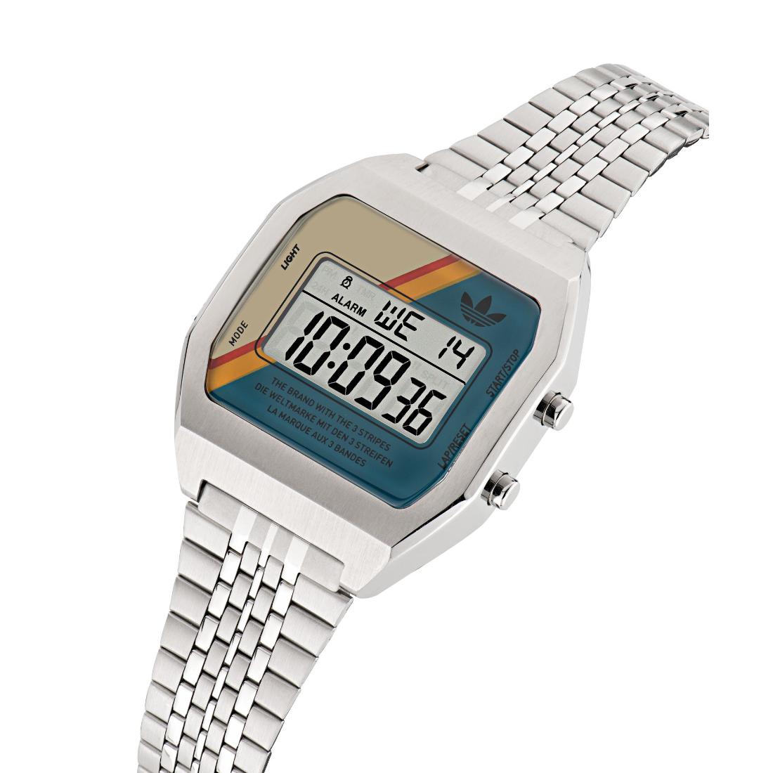 Adidas Originals Digital Two Unisex Multicolor 36 mm Dial Digital Watch AOST23556