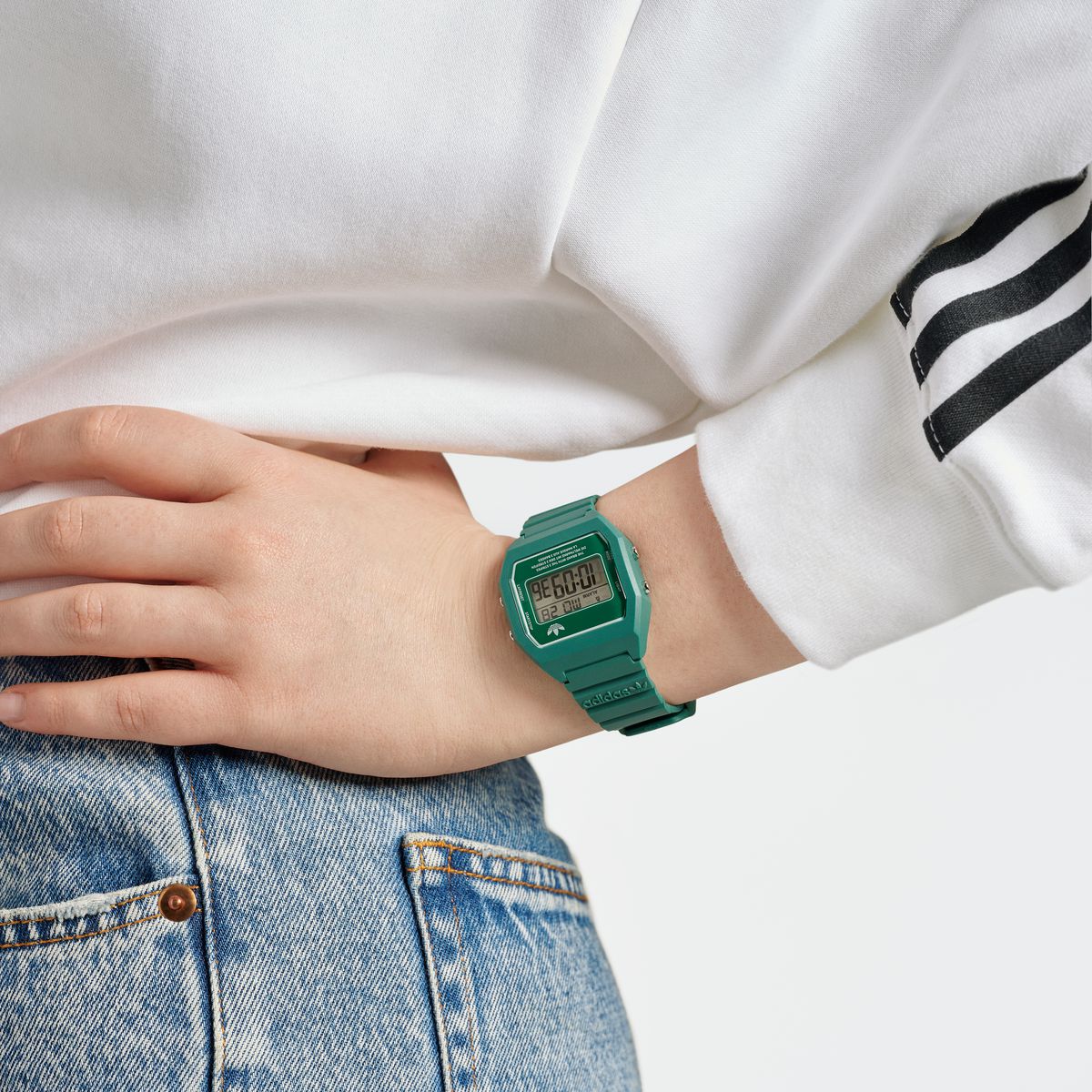 Adidas Originals Digital Dial Unisex Digital Watch AOST23558