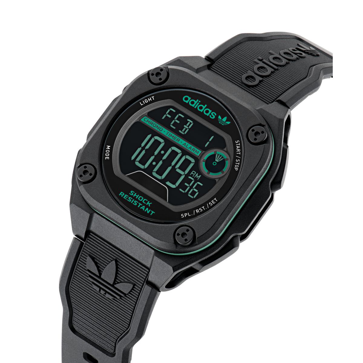 Adidas Originals Digital Neg Display Dial Unisex Digital Watch AOST23569