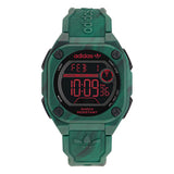 Adidas Originals City Tech Two Grfx Unisex Black 45 mm Dial Digital Watch AOST23573