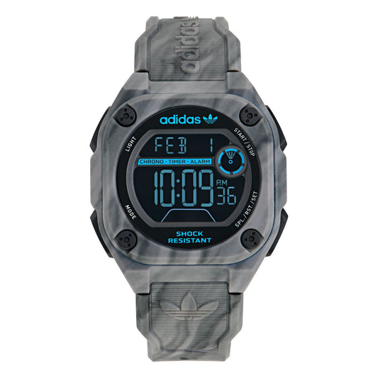 Adidas Originals Digital Neg Display Dial Unisex Digital Watch - AOST23574