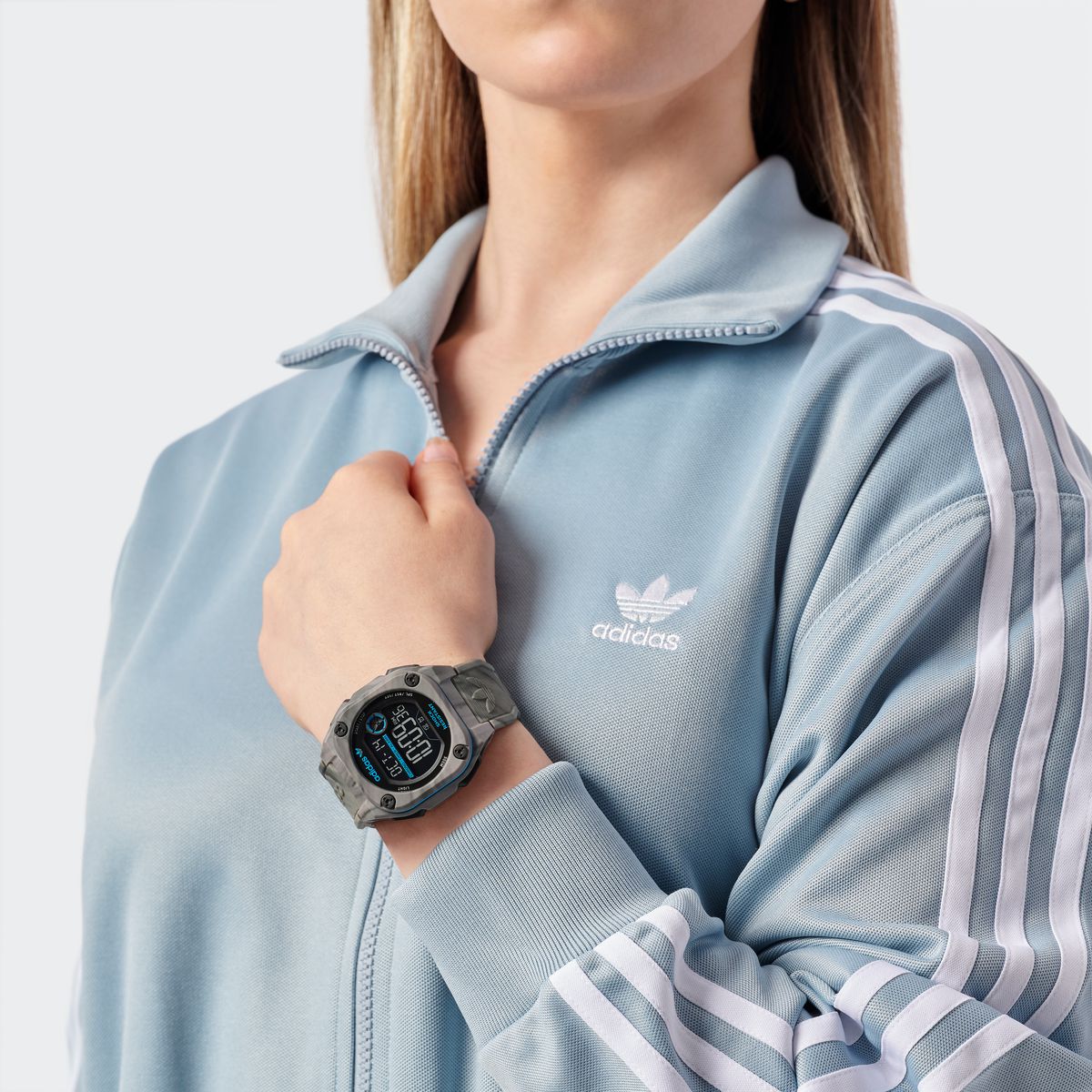 Adidas Originals Digital Neg Display Dial Unisex Digital Watch AOST23574