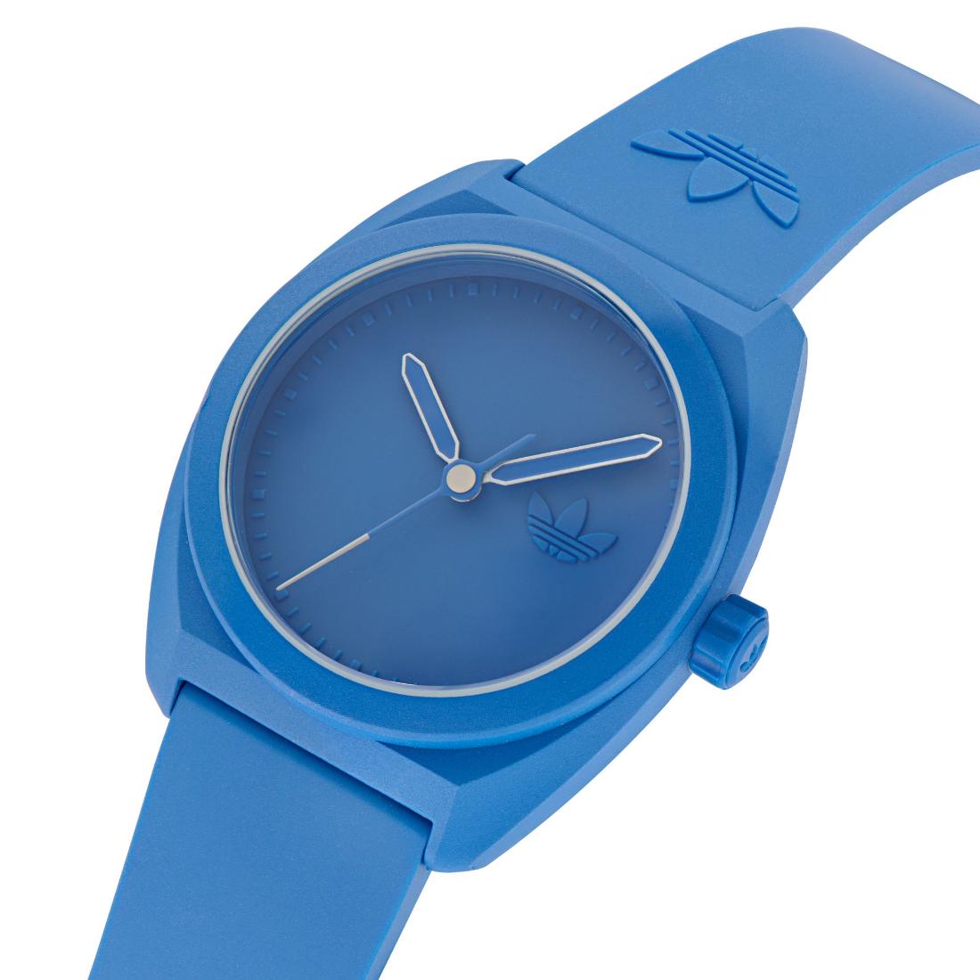 Adidas Originals Project Three Unisex Blue 42 mm Dial Analog Watch AOST24052