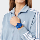 Adidas Originals Project Three Unisex Blue 42 mm Dial Analog Watch AOST24052