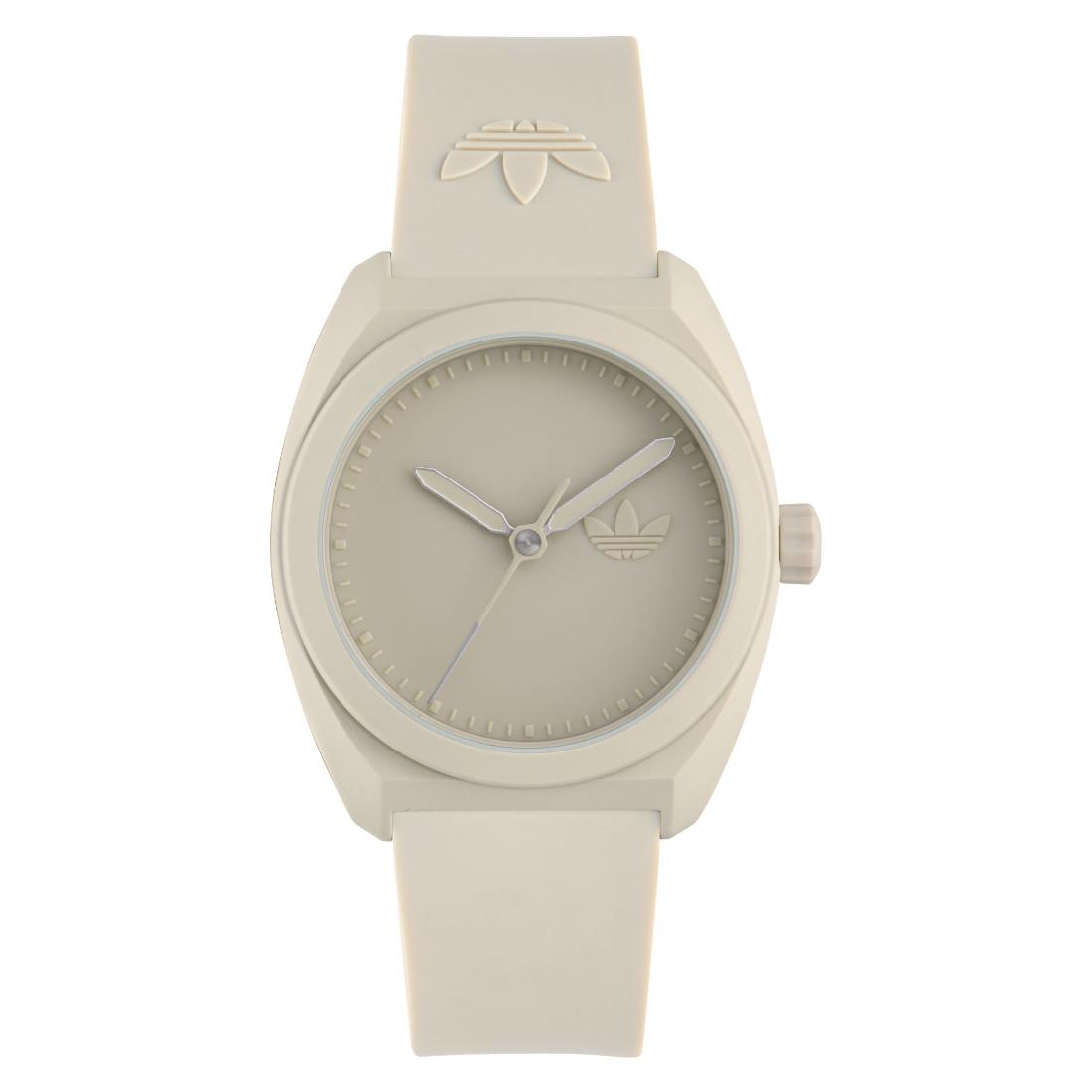 Adidas Originals Project Three Unisex Beige 42 mm Dial Analog Watch AOST24055