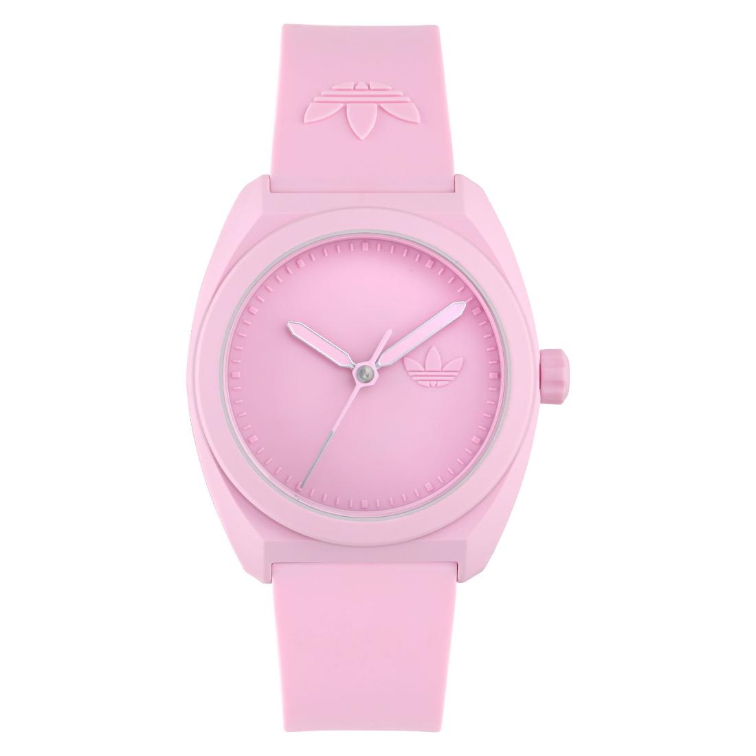 Adidas Originals Project Three Unisex Pink 42 mm Dial Analog Watch AOST24056