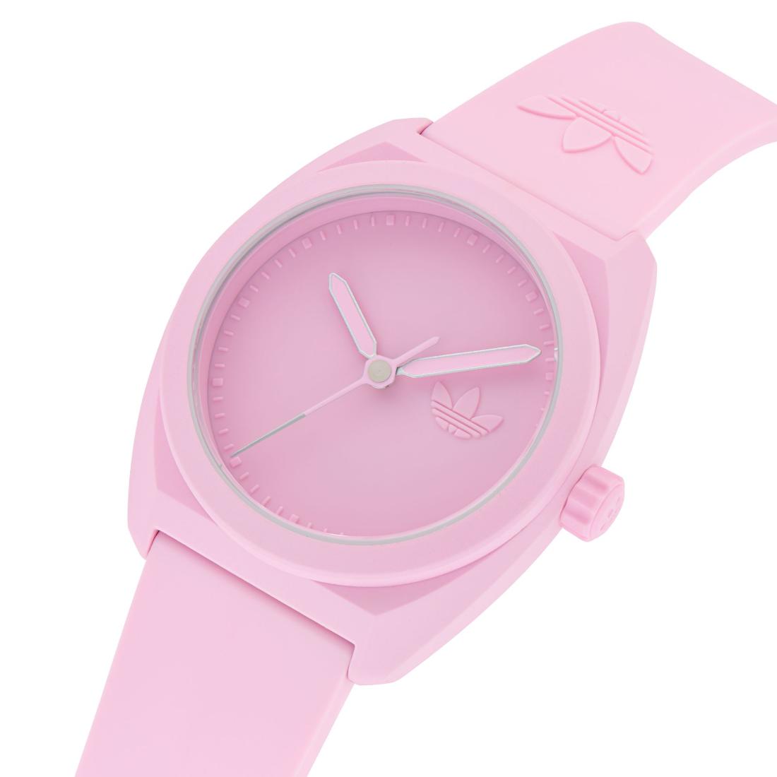 Adidas Originals Project Three Unisex Pink 42 mm Dial Analog Watch AOST24056