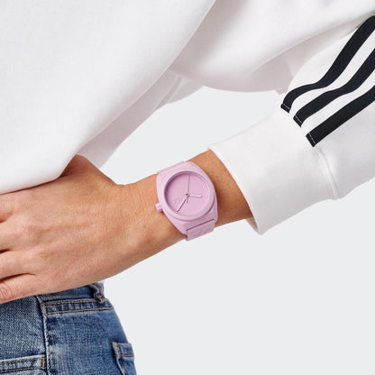 Adidas Originals Project Three Unisex Pink 42 mm Dial Analog Watch - AOST24056