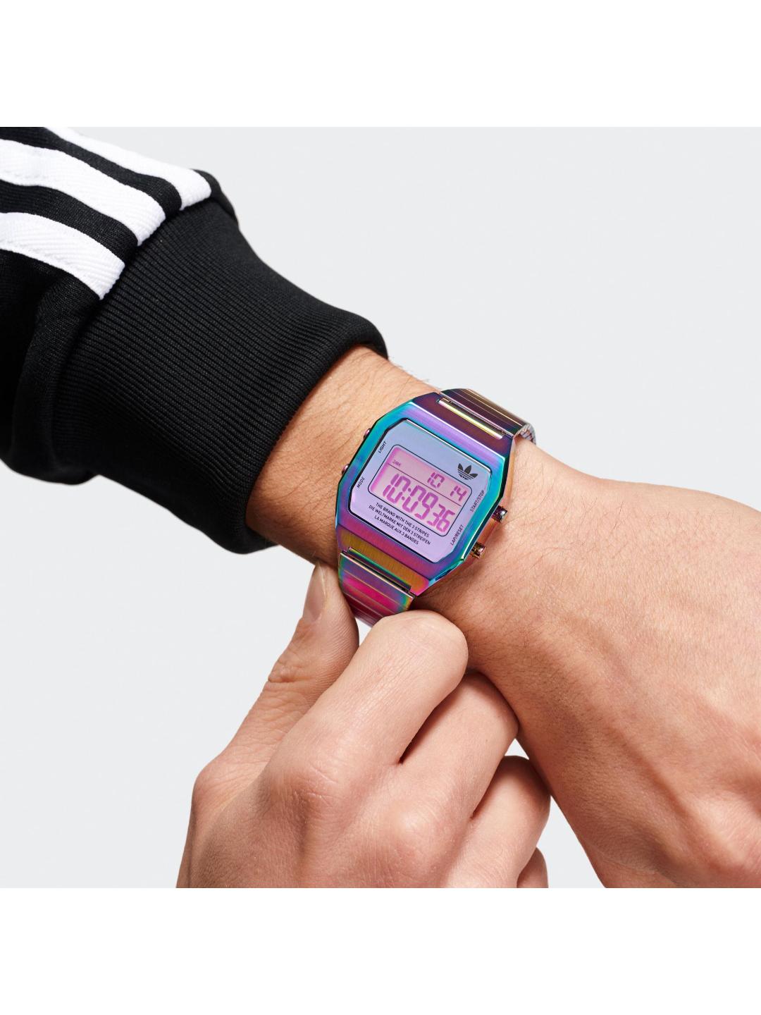 Adidas Originals AO Street Unisex 36 mm multicolor Dial Digital Watch AOST24057