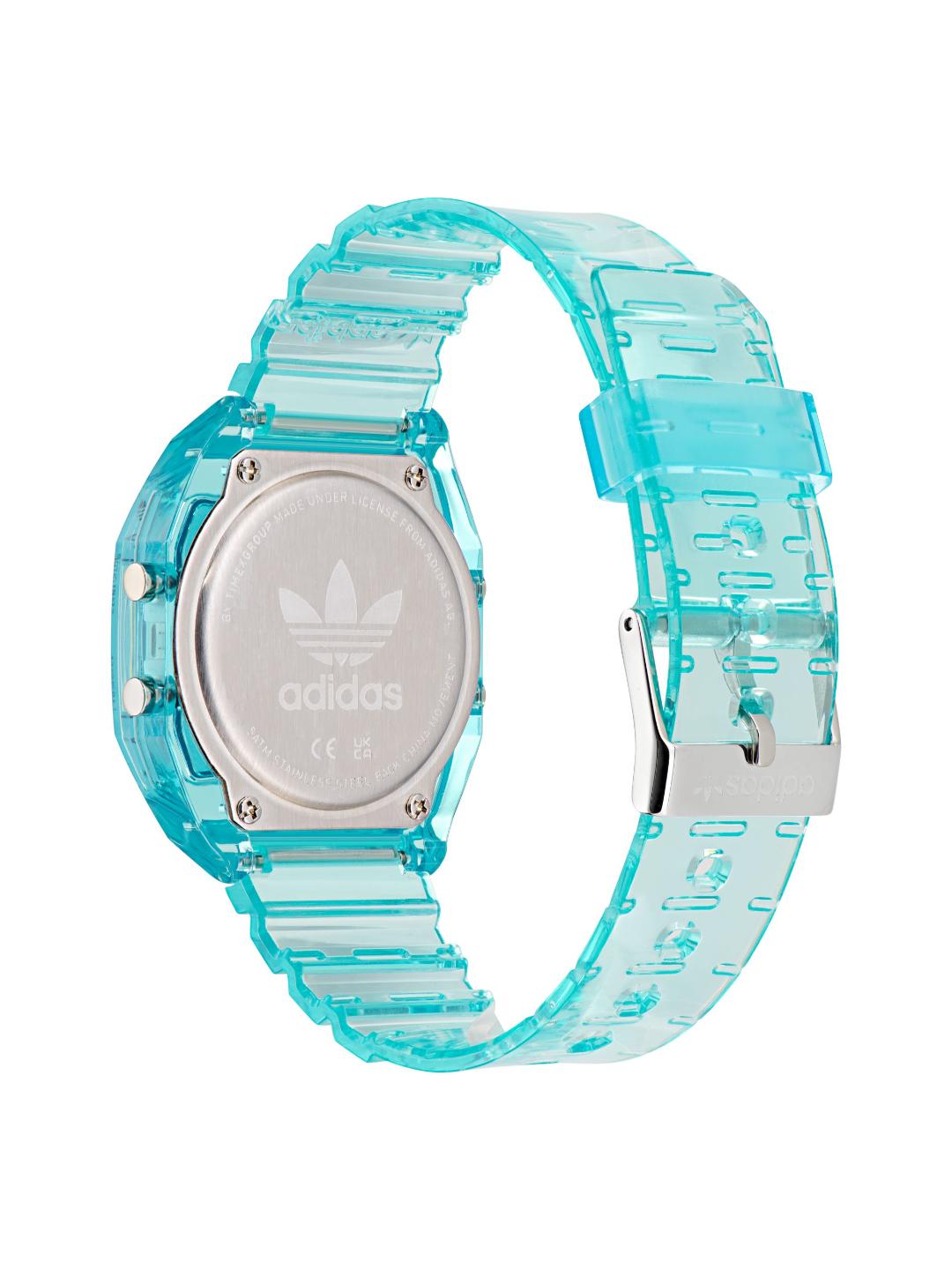 Adidas Originals AO Street Unisex 36 mm Blue Dial Digital Watch AOST24065