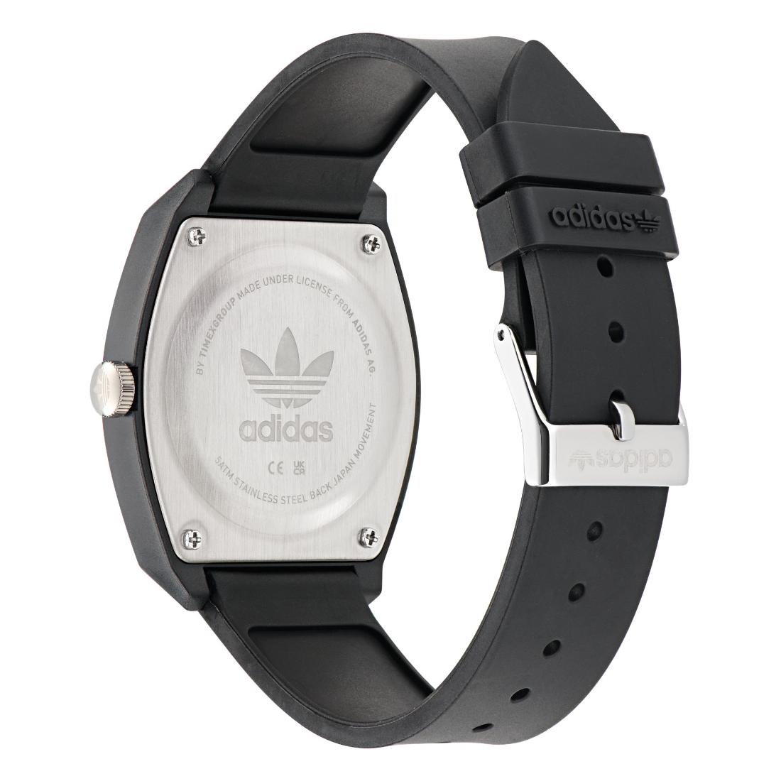 Adidas Originals Project Two Grfx Unisex Black 38 mm Dial Analog Watch AOST24071