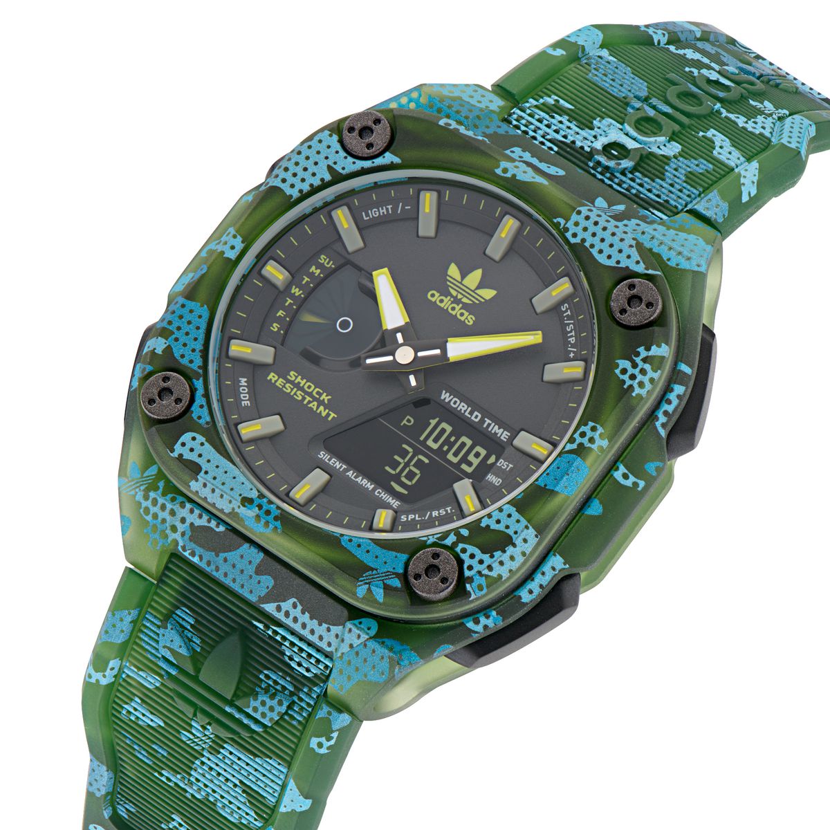 Adidas Originals Digital Neg Display Dial Unisex Ani Digi Watch AOST24075