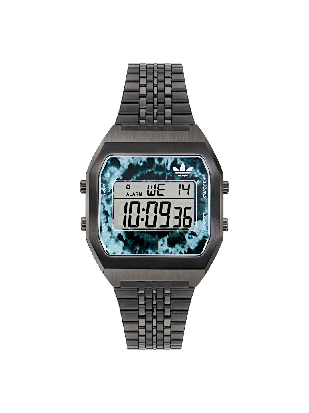 Adidas Originals AO Street Unisex 36 mm Grey Dial Digital Watch AOST24558