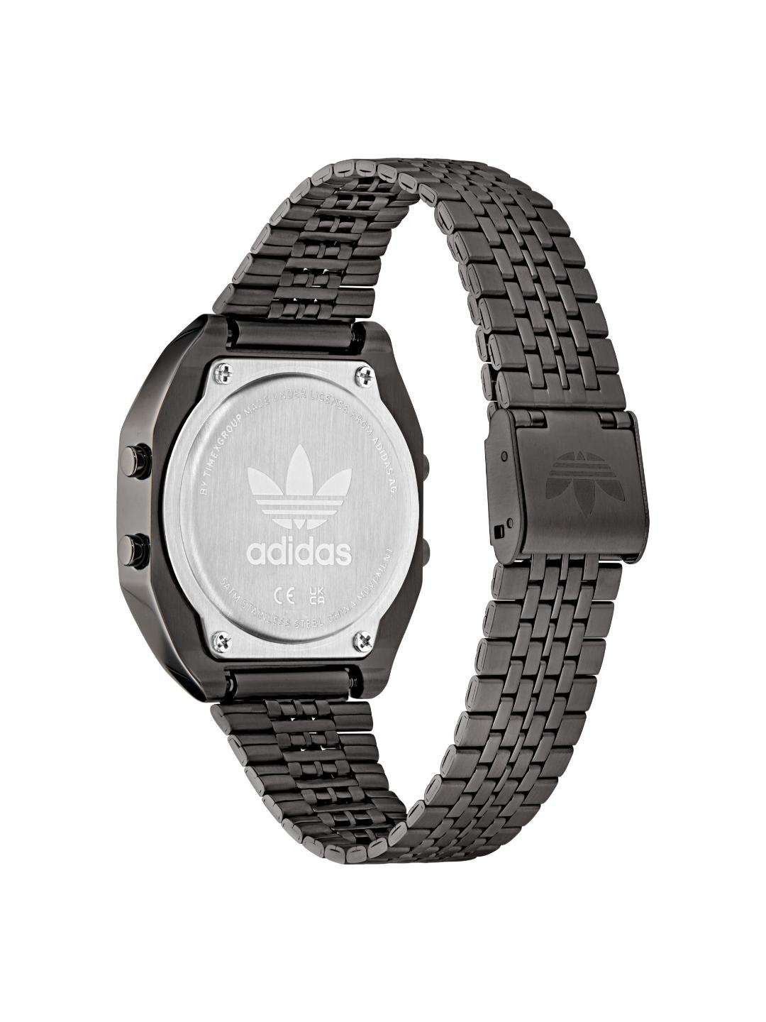 Adidas Originals AO Street Unisex 36 mm Grey Dial Digital Watch AOST24558