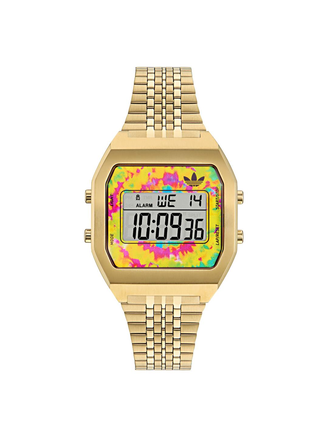 Adidas Originals AO Street Unisex 36 mm Grey Dial Digital Watch AOST24559