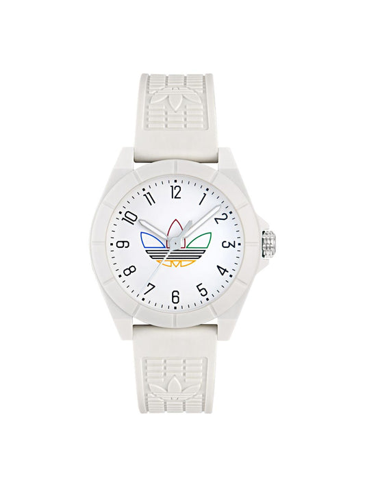 Adidas Originals AO Street 41 mm White Dial Unisex Analog Watch -AOST24570