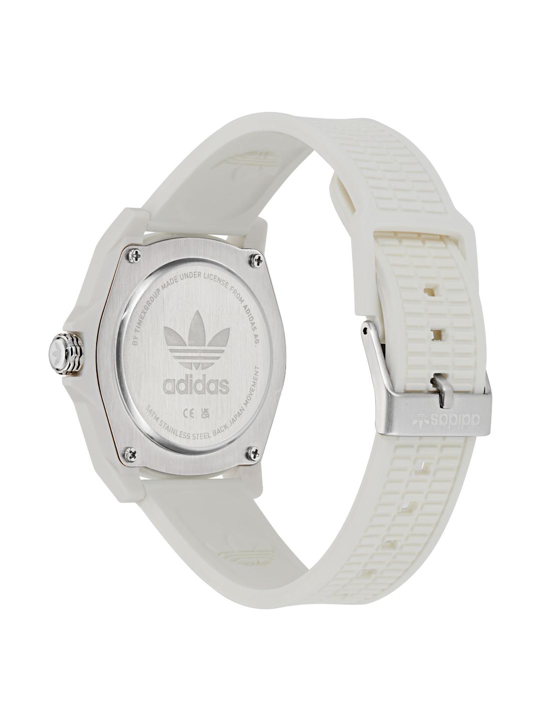 Adidas Originals AO Street 41 mm White Dial Unisex Analog Watch AOST24570